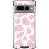 Pink Cow Print Google Pixel 7 Pro Clear Case